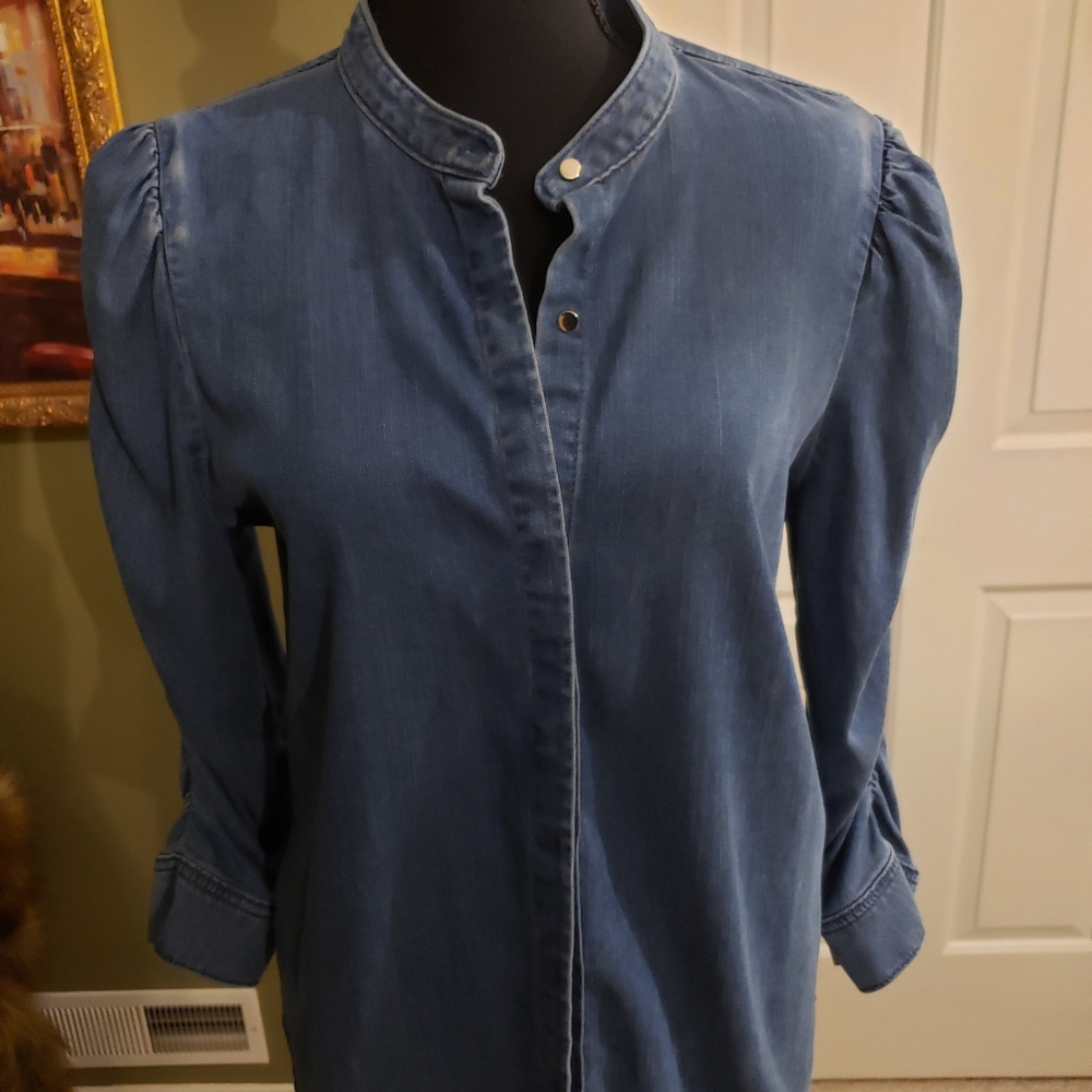 WHBM Denim Shirt